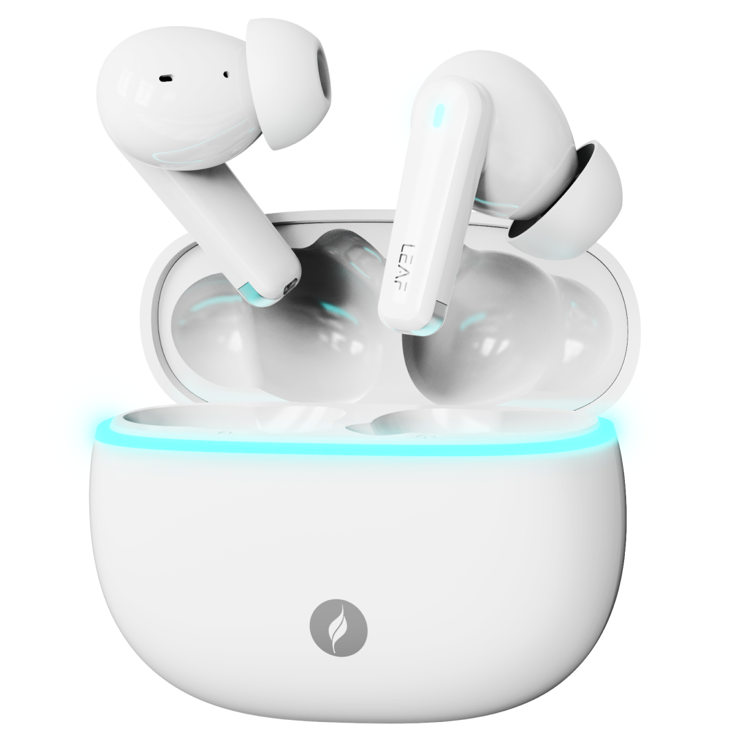 Leaf Buds X121 Wireless Earbuds (Pure White)