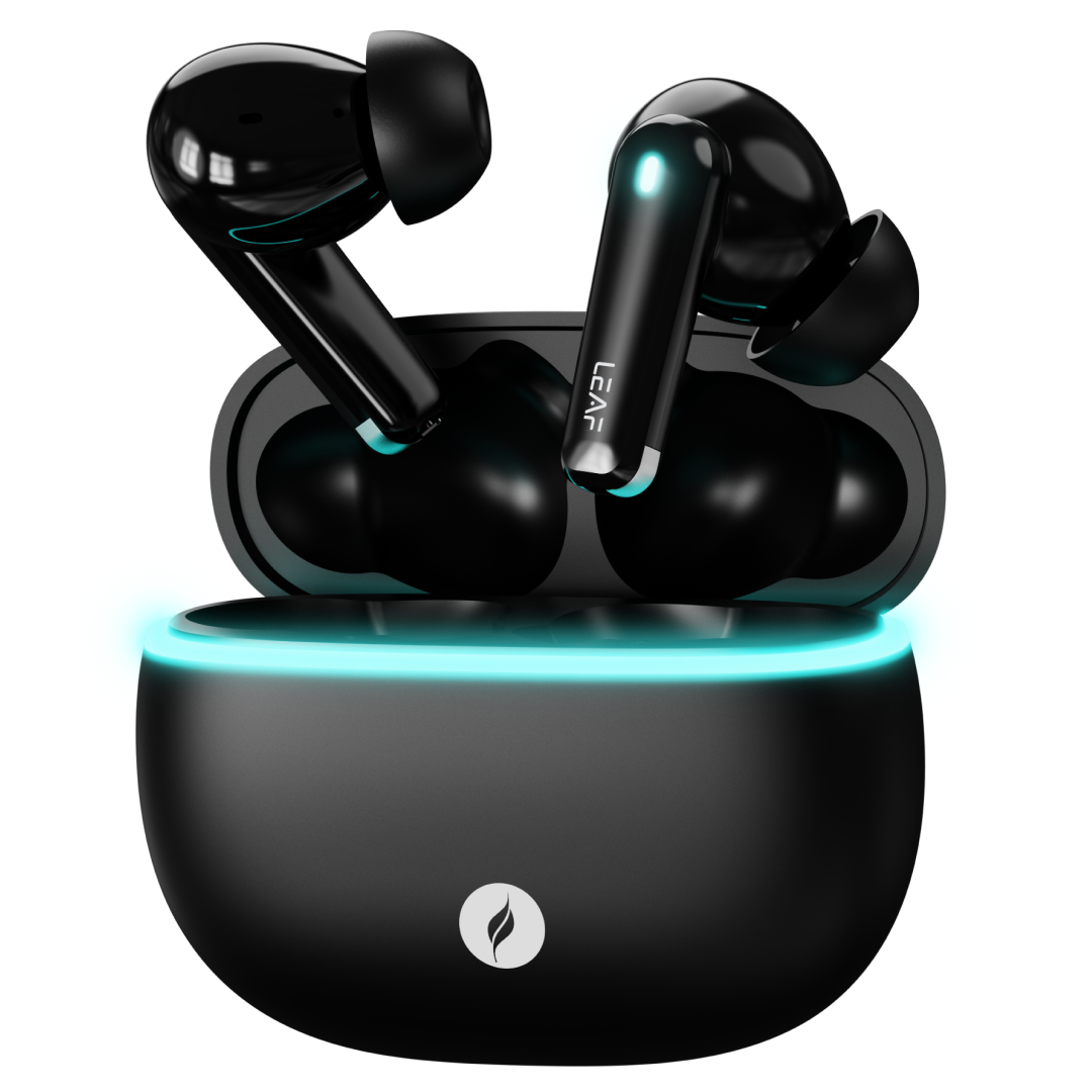 Leaf Buds X121 Wireless Earbuds (Carbon Black)