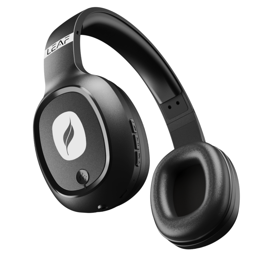 LEAF BASS WIRELESS BLUETOOTH HEADPHONES