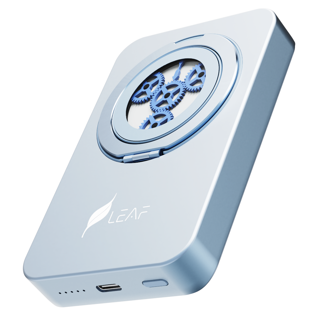 Leaf Nova Magsafe Wireless Powerbank (Aqua Grey)