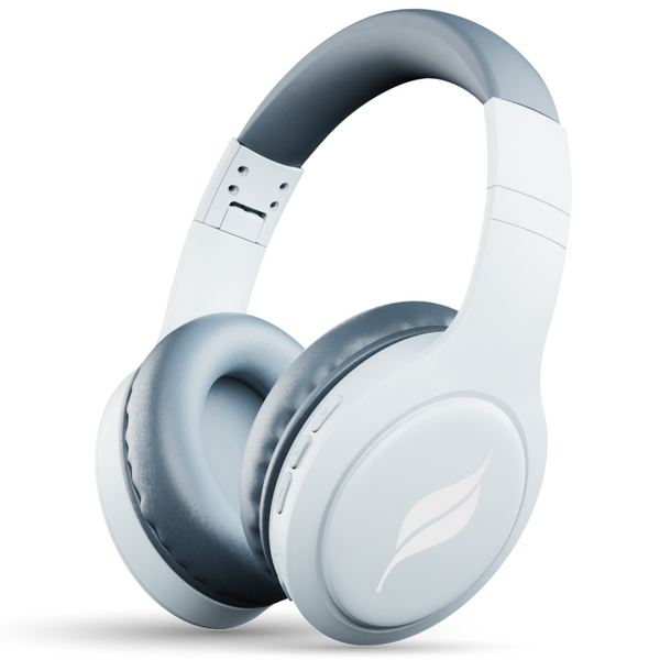 LEAF BASS PRO WIRELESS HEADPHONES (AQUA GREY)