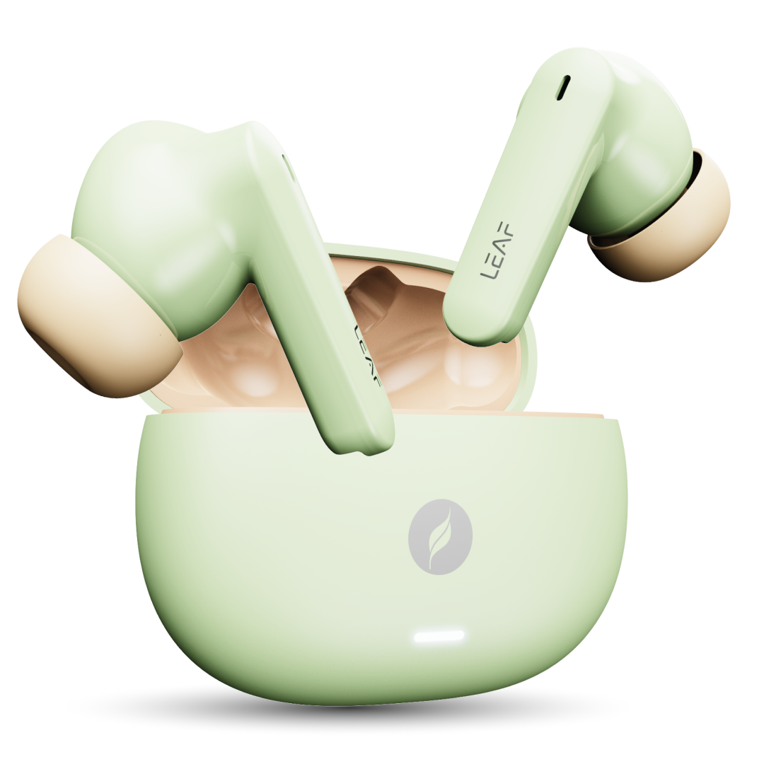 LEAF BUDS X334 TRUE WIRELESS EARBUDS (MATCHA)
