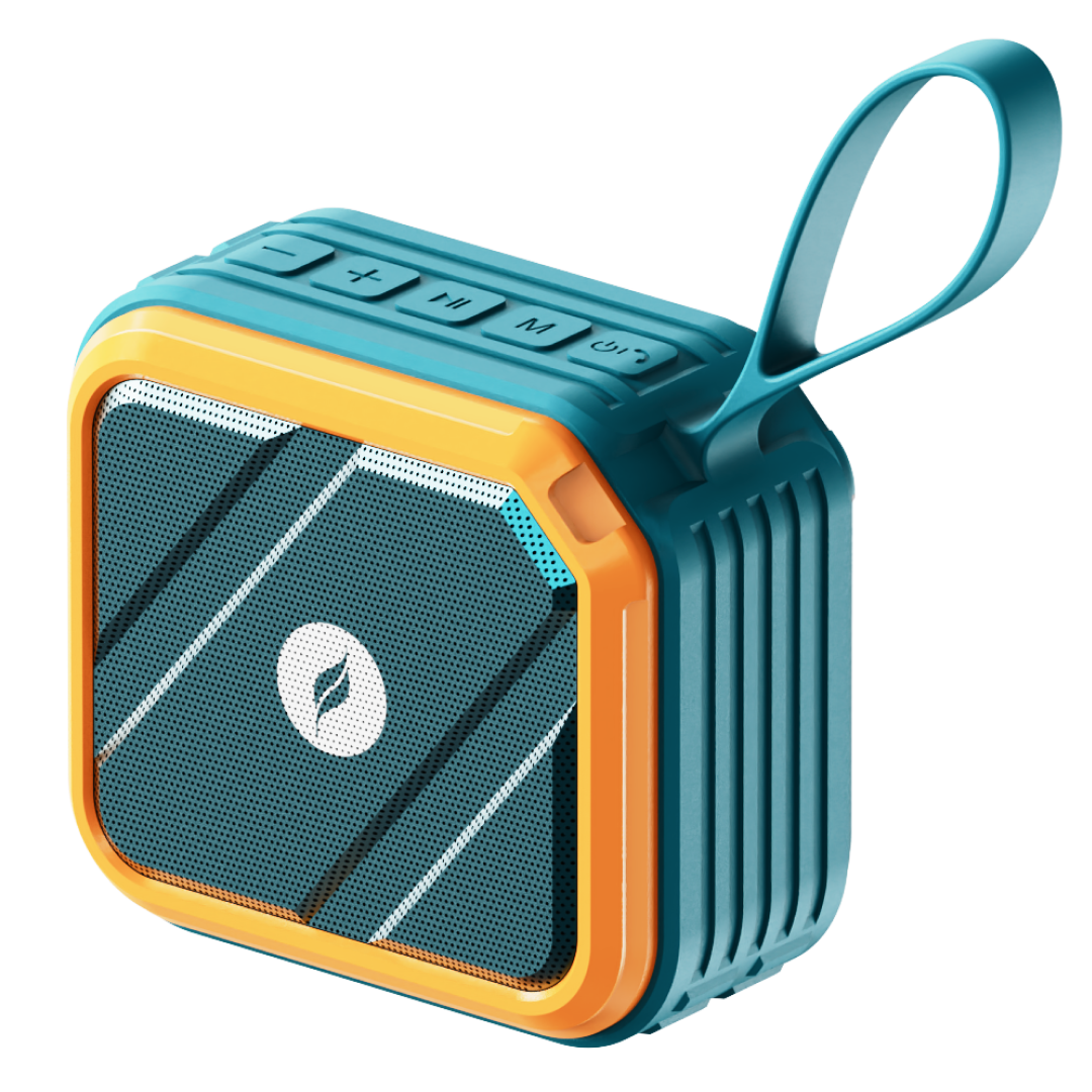 Leaf Boom Wireless Speaker (Teal Blue)