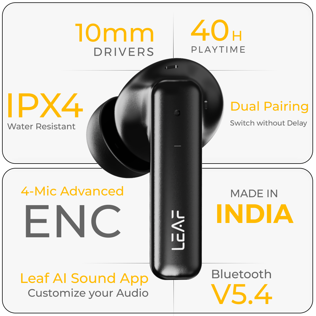 Combo: LEAF BASS X221 + LEAF BUDS X221 (Stout)