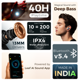 Combo: LEAF BASS PRO + LEAF BUDS X101 (GLOOMY WINTER)