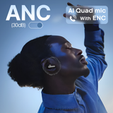 LEAF BUDS X514 ANC TRUE WIRELESS EARBUDS (ASH GREY)