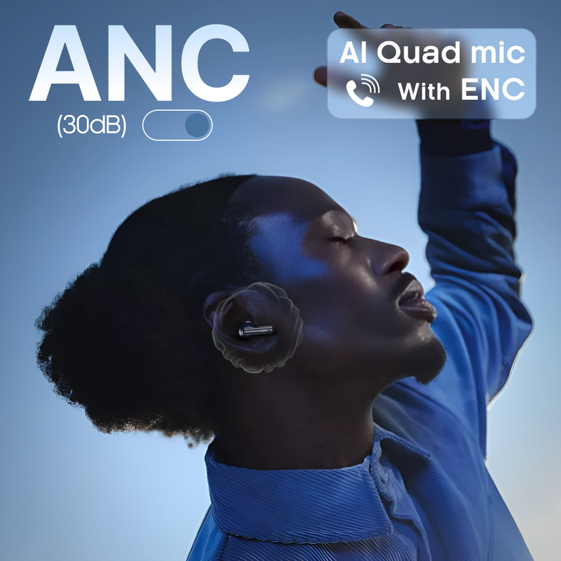 LEAF BUDS X514 ANC TRUE WIRELESS EARBUDS (MIDNIGHT BLUE)