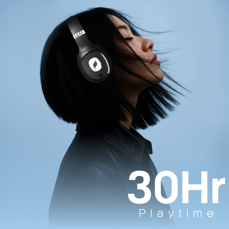 LEAF BASS WIRELESS BLUETOOTH HEADPHONES
