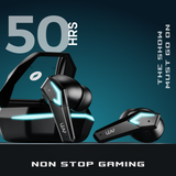 LEAF BUDS X468 TRUE WIRELESS EARBUDS (BLACK SPACESHIP)