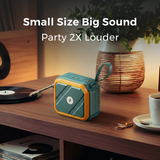 Leaf Boom Wireless Speaker (Teal Blue)