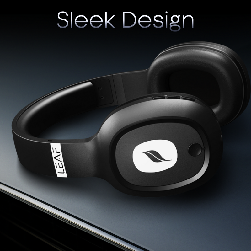 LEAF BASS WIRELESS BLUETOOTH HEADPHONES