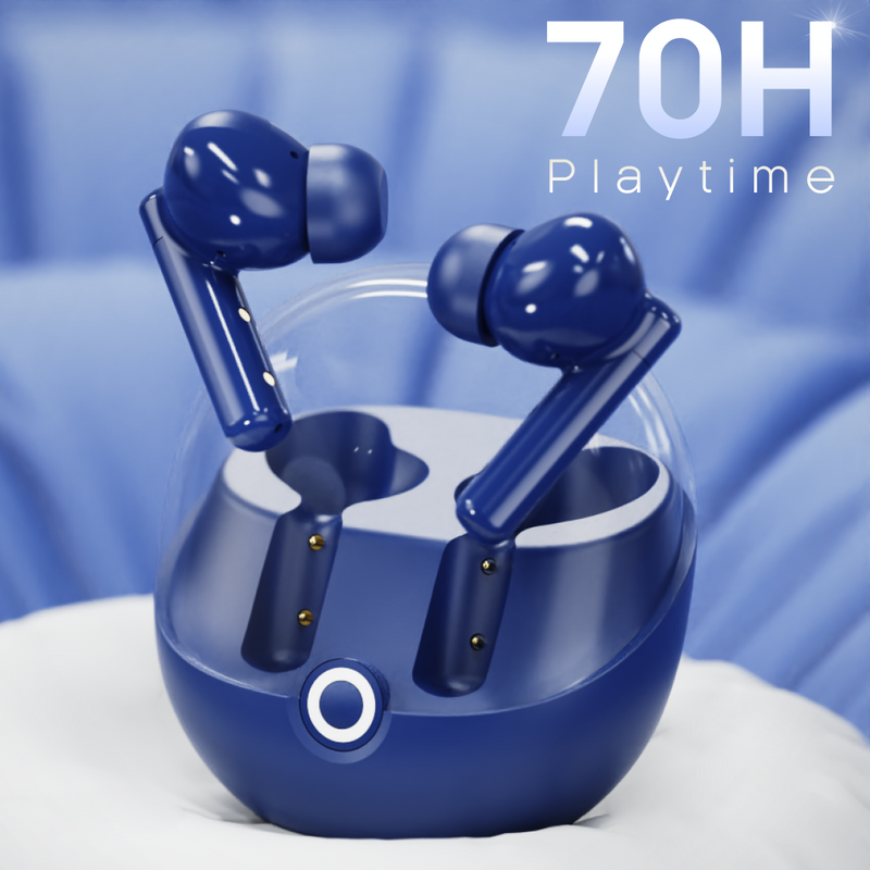LEAF BUDS X514 ANC TRUE WIRELESS EARBUDS (MIDNIGHT BLUE)