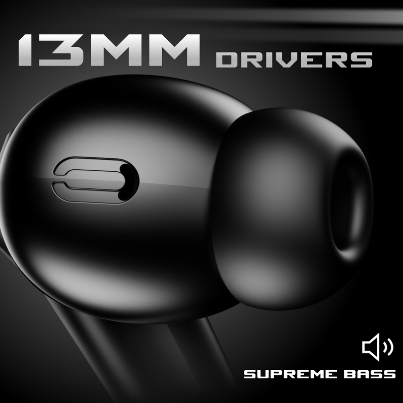 LEAF BUDS X468 TRUE WIRELESS EARBUDS (BLACK SPACESHIP)