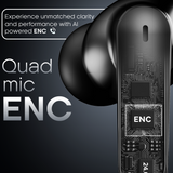 LEAF BUDS X334 TRUE WIRELESS EARBUDS (ESPRESSO)