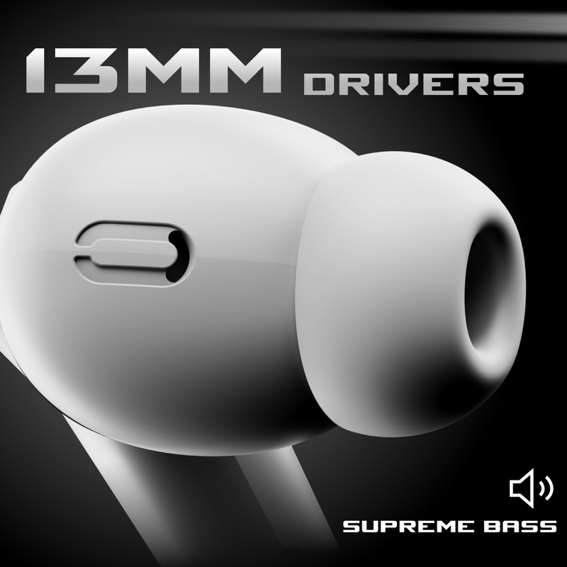 LEAF BUDS X468 TRUE WIRELESS EARBUDS (IVORY SPACESHIP)