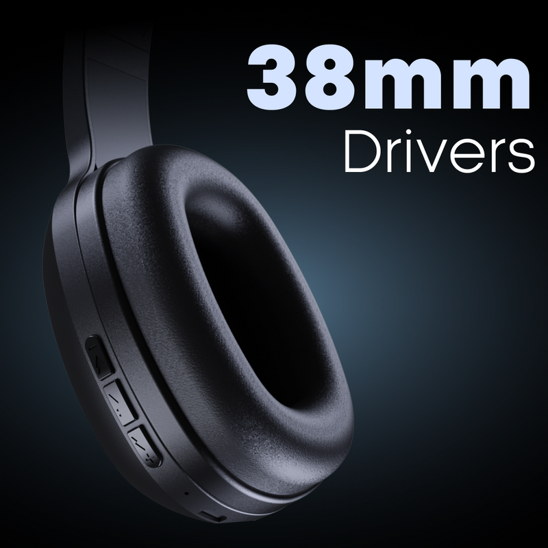 LEAF BASS WIRELESS BLUETOOTH HEADPHONES