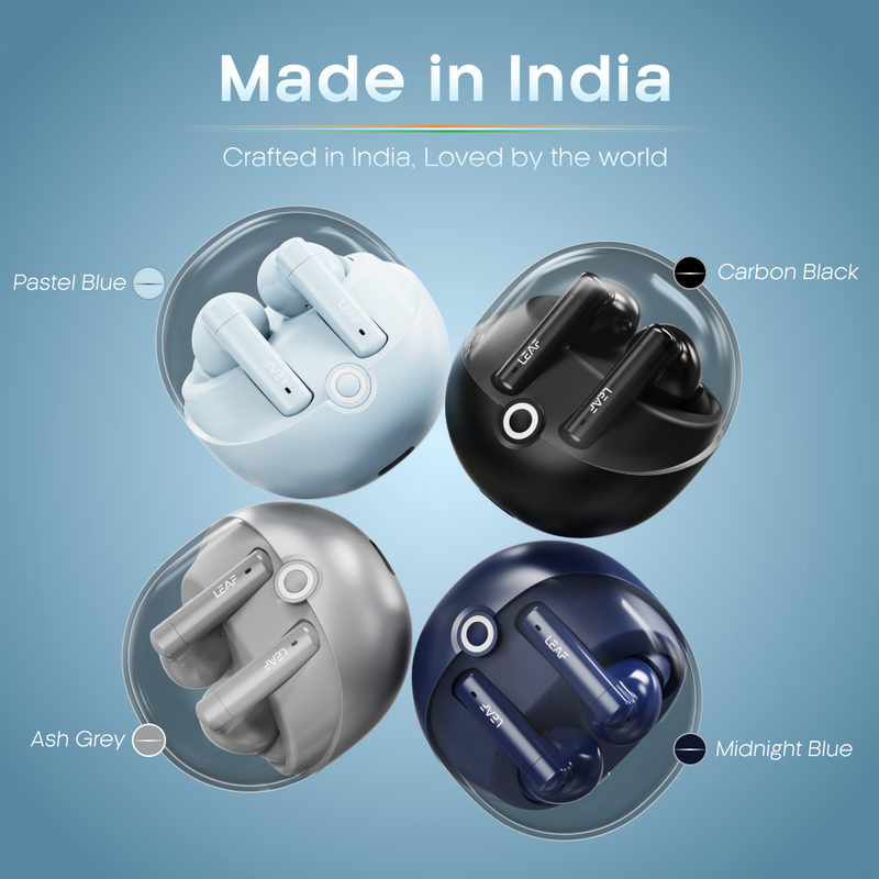 LEAF BUDS X514 ANC TRUE WIRELESS EARBUDS (MIDNIGHT BLUE)
