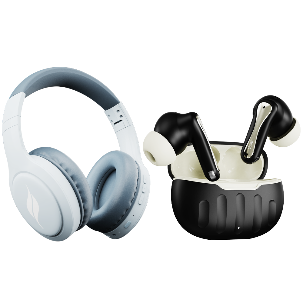 Combo: LEAF BASS PRO + LEAF BUDS X101 (GLOOMY WINTER)