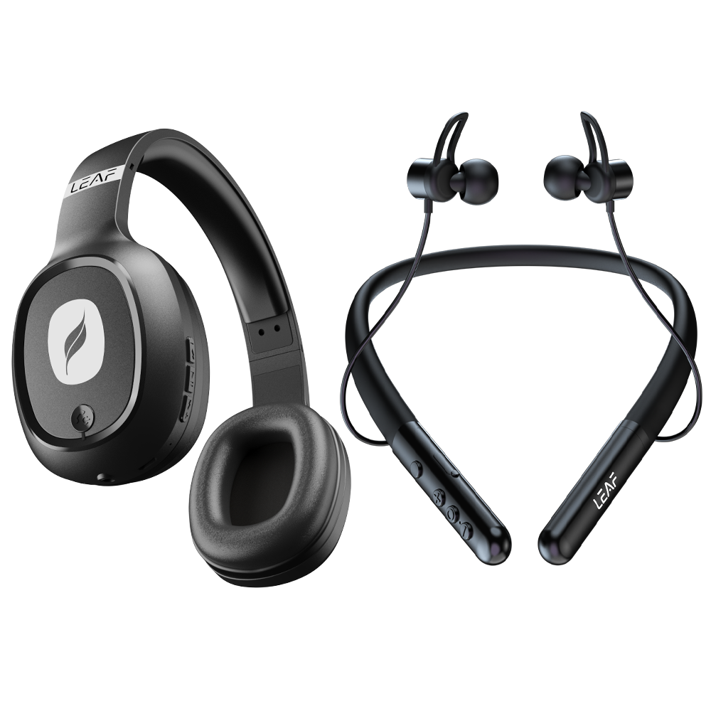 Combo: LEAF BASS + LEAF Rush X342 (CARBON BLACK)